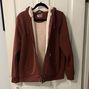 Carhartt dusty rose Zip-Up Hoodie
